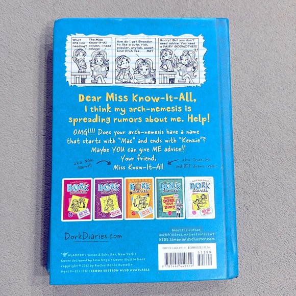 Dork Diaries: Tales #5 - NOT-SO-Smart Miss Know-It-All by Rachel Renee Russell ! - Picture 4 of 12